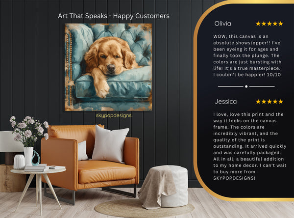 Golden Retriever Art - View 8