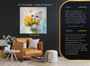 Kitten Yellow Tulips Art - View 8