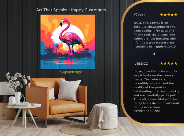 Flamingo Art - View 8