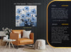 Blue Floral Art - View 8
