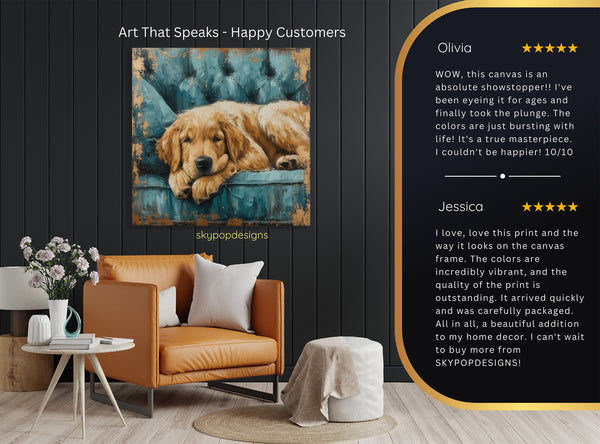Golden Retriever Art - View 8