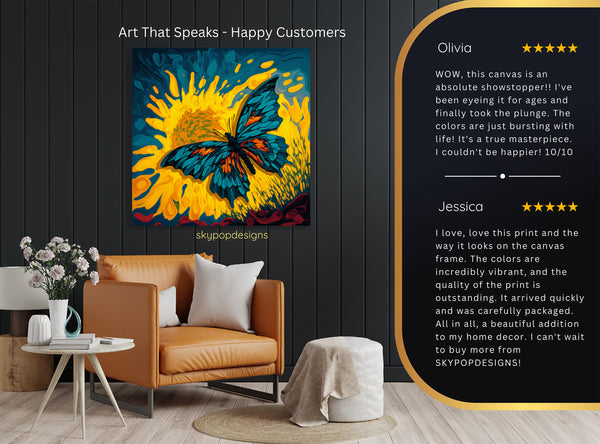 Butterfly Art - View 8