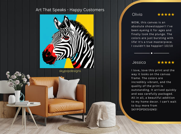 Zebra Art - View 8