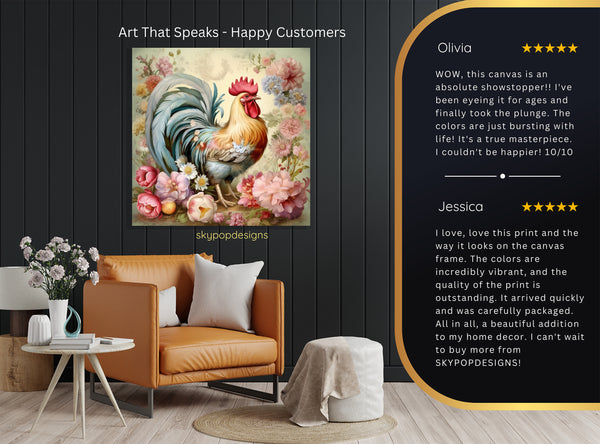 Rooster Art - View 8