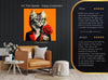 Cat with Rose Art - View 8