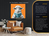 Sheep Reading Art - View 8