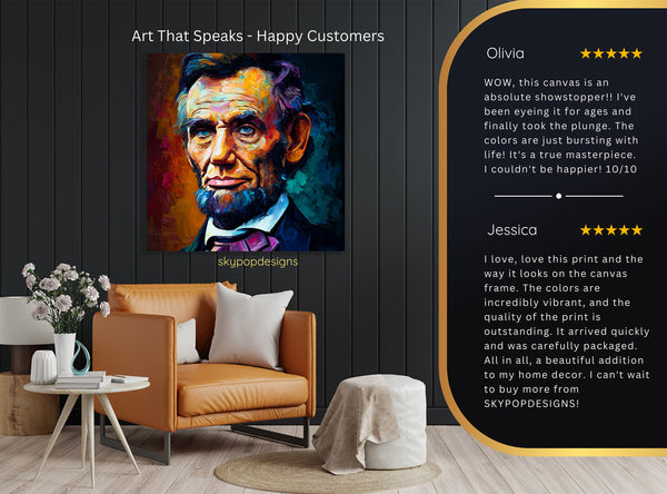 Abraham Lincoln Art - View 8