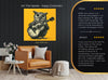Guitar Playing Owl Art - View 8