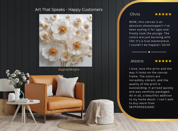 Gilded Blossom Art - View 8
