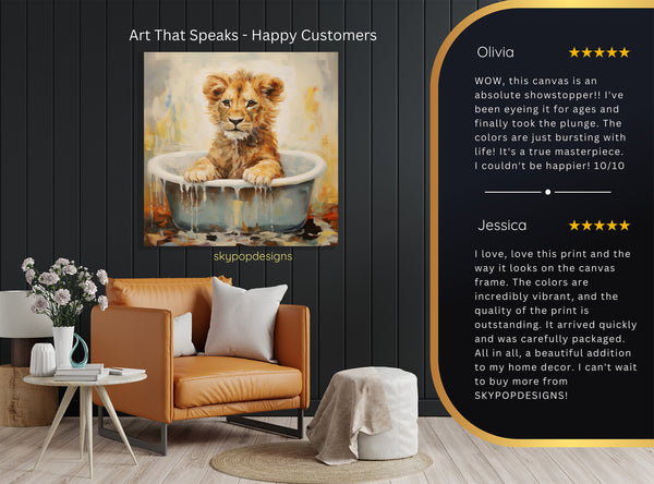 Lion Cub Art - View 8