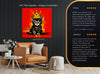 King Cat Crown Art - View 8