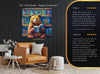 Bear Reading Books Art - View 8
