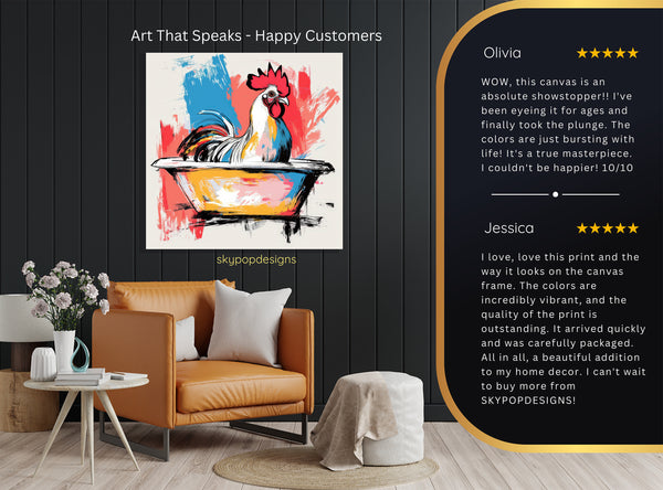 Rooster Art - View 8