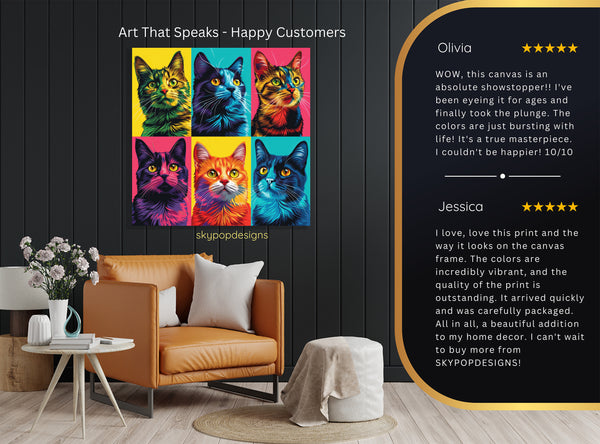 Cat Portraits Art - View 8