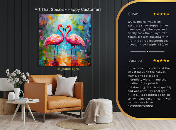 Flamingo Art - View 8