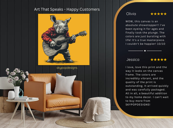 Rhino Jam Session Art - View 8