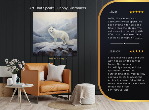 Arctic Fox Art - View 8