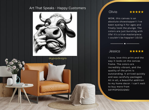 Highland Cow Art - View 8