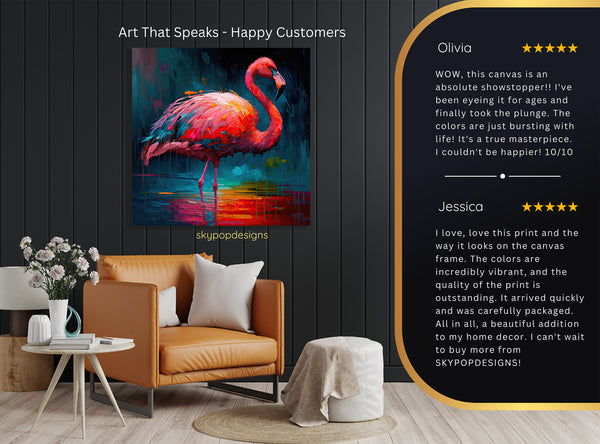 Flamingo Art - View 8