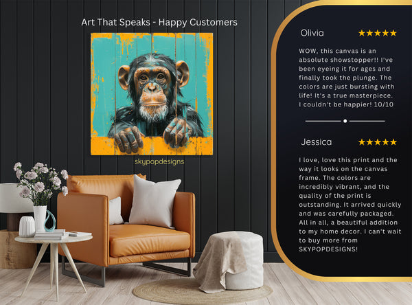 Chimpanzee Art - View 8