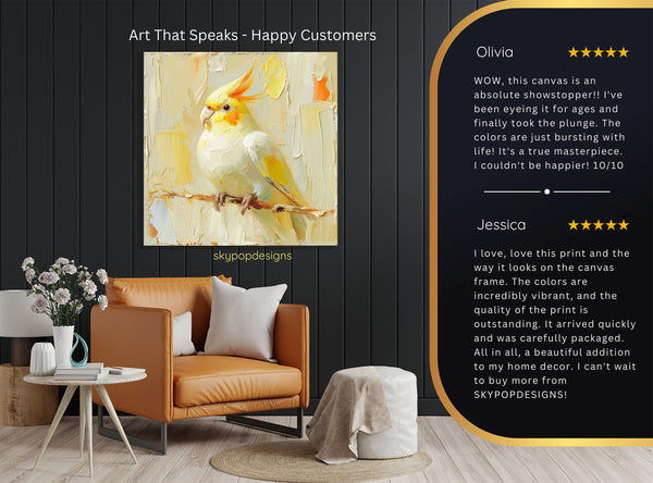 Cockatiel Art - View 8