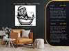 Lion Christmas Bath Art - View 8