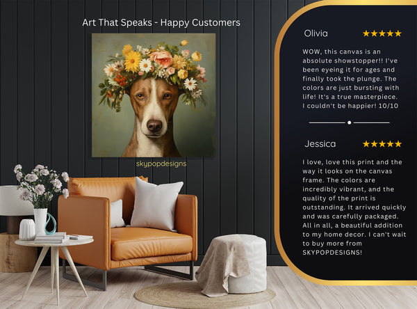 Brittany Dog Art - View 8
