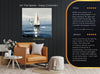 Sailboats at Sea Art - View 8