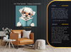 Maltese Book Lover Art - View 8