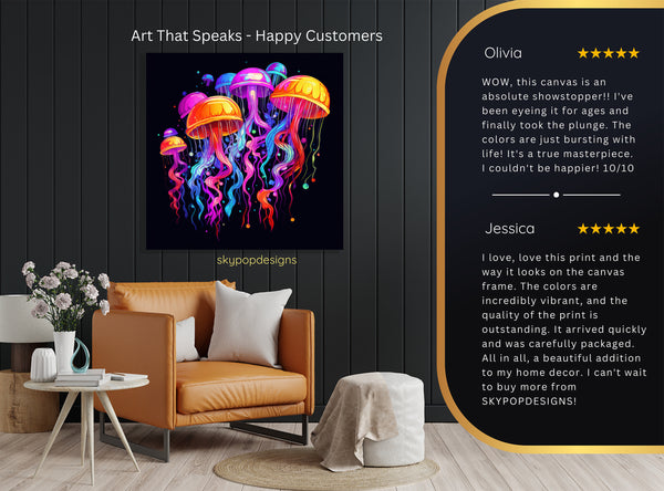 Jellyfish Art - View 8