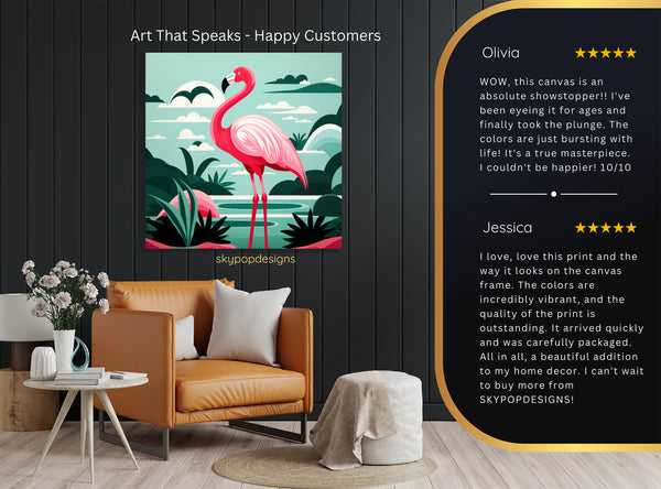 Flamingo Art - View 8