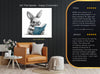 Bunny Reading Art - View 8