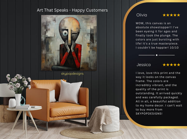 Abstract Thought Person Art - View 8