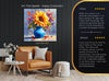 Sunflower Vase Art - View 8