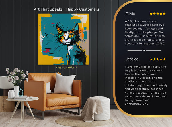 Cat Face Art - View 8