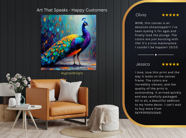 Peacock Art - View 8