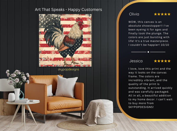 Rooster Art - View 8