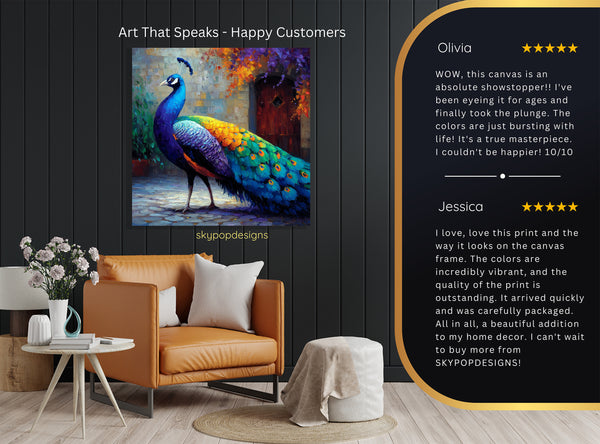 Peacock Art - View 8