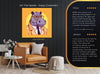 Hippopotamus Art - View 8
