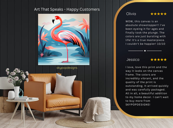 Flamingo Art - View 8