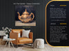 Ornate Teapot Kitchen Art - View 8