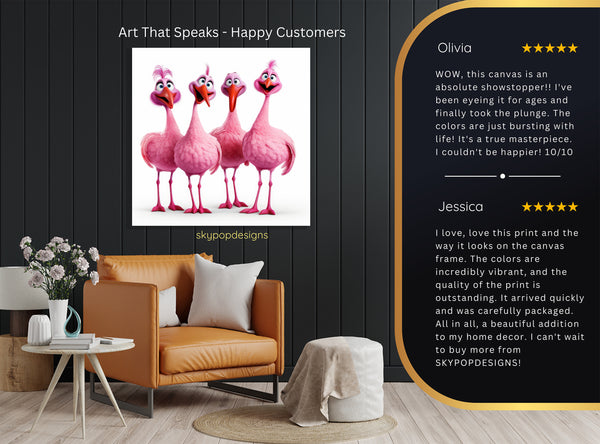 Flamingo Art - View 8