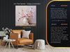 Cherry Blossom Vase Art - View 8