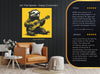 Sloth Guitar Art - View 8