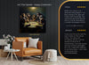 Chimpanzee Poker Night Art - View 8