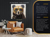 Hipster Bear Art - View 8
