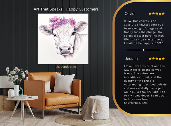 Highland Cow Art - View 8