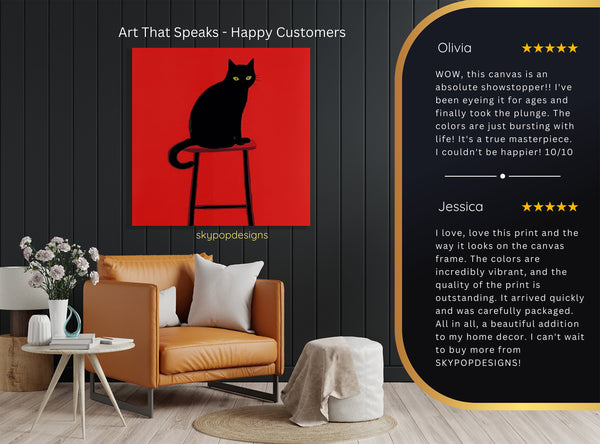 Black Cat Art - View 8