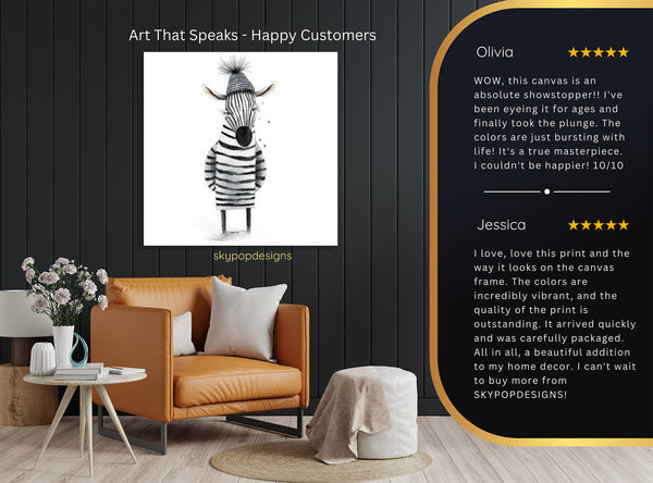 Zebra Art - View 8