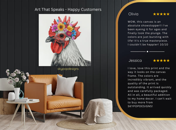 Rooster Art - View 8